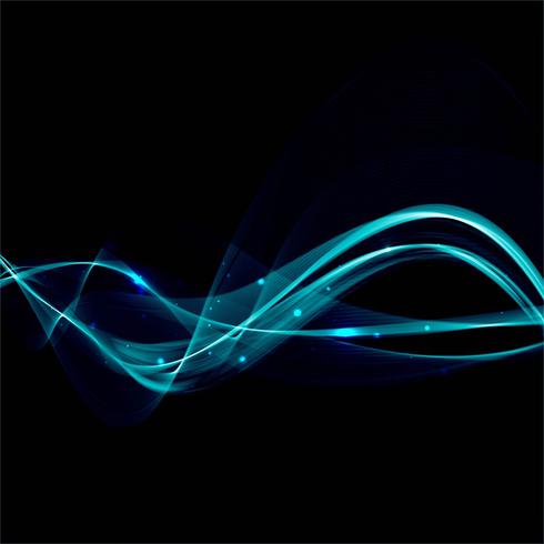 Abstract business elegant wave background illustration vector