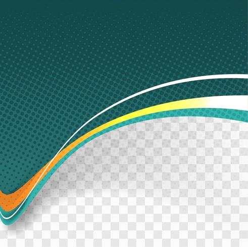 Abstract business elegant wave background illustration vector