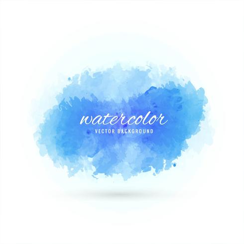 Abstract colorful watercolor stroke background vector