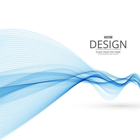 Abstract business elegant wave background illustration vector