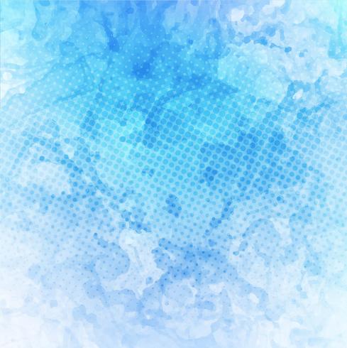 Abstract colorful watercolor stroke background vector