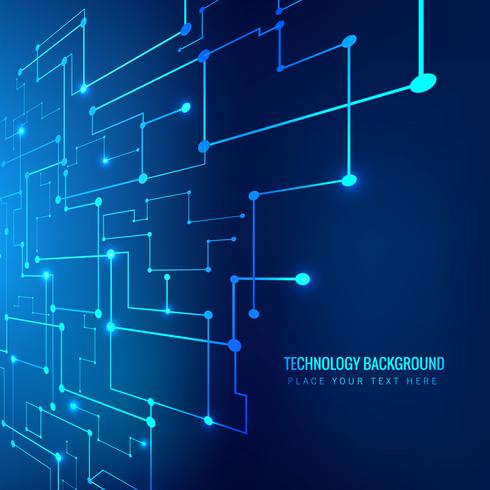 Abstract technology background design illustration vector