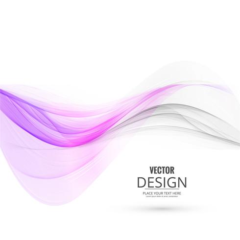 Abstract business elegant wave background illustration vector