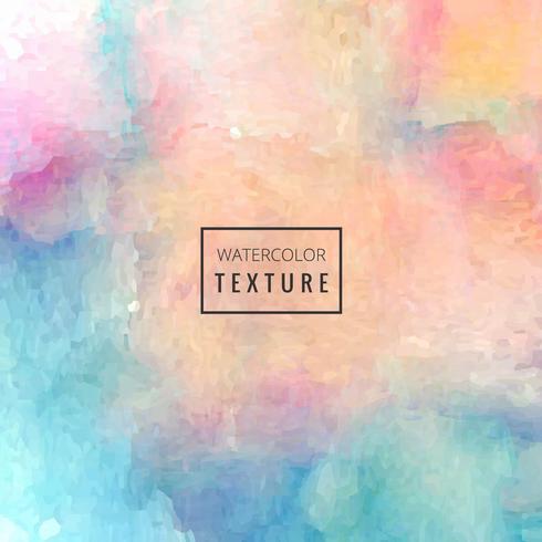 Abstract colorful watercolor stroke background vector