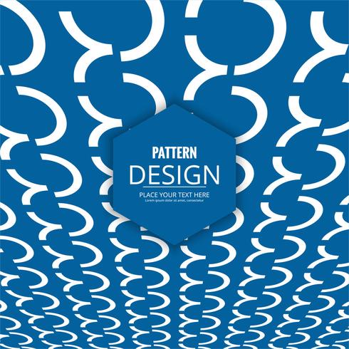 Abstract decorative seamless pattern design vector