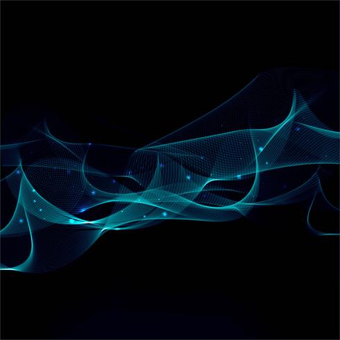 Abstract business elegant wave background illustration vector