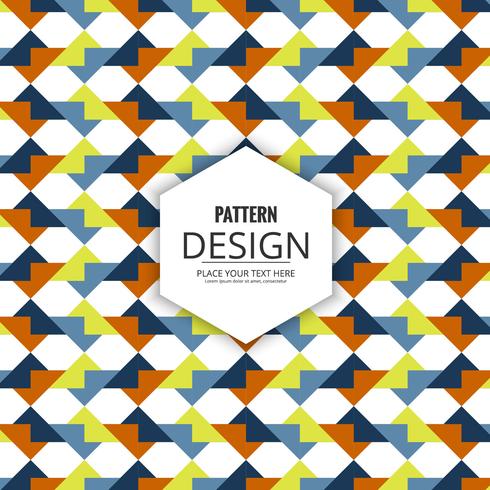 Abstract decorative seamless pattern design vector