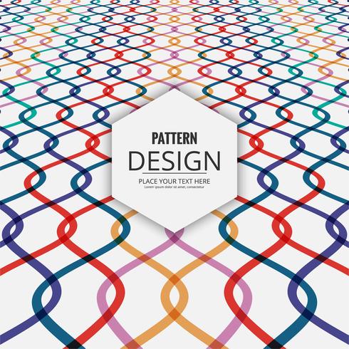 Abstract decorative seamless pattern design vector