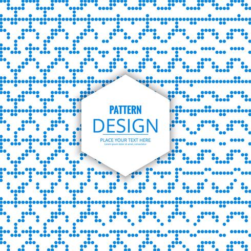 Abstract decorative seamless pattern design vector