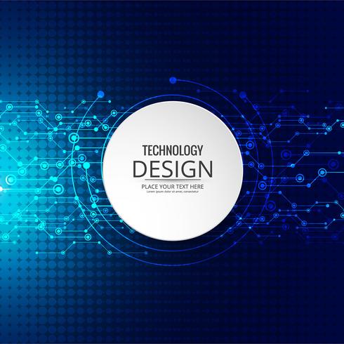 Abstract technology background design illustration vector