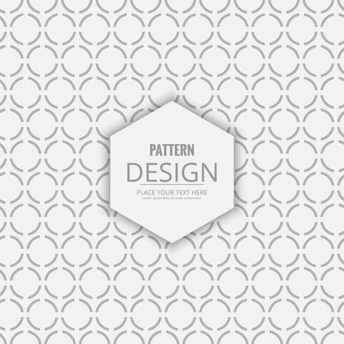 Abstract decorative seamless pattern design vector