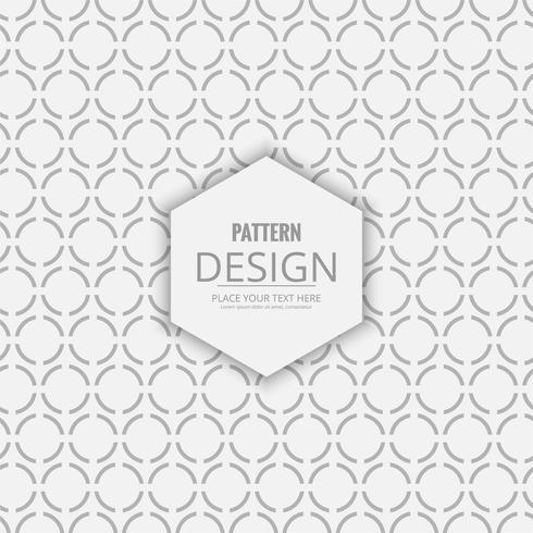 Abstract decorative seamless pattern design vector