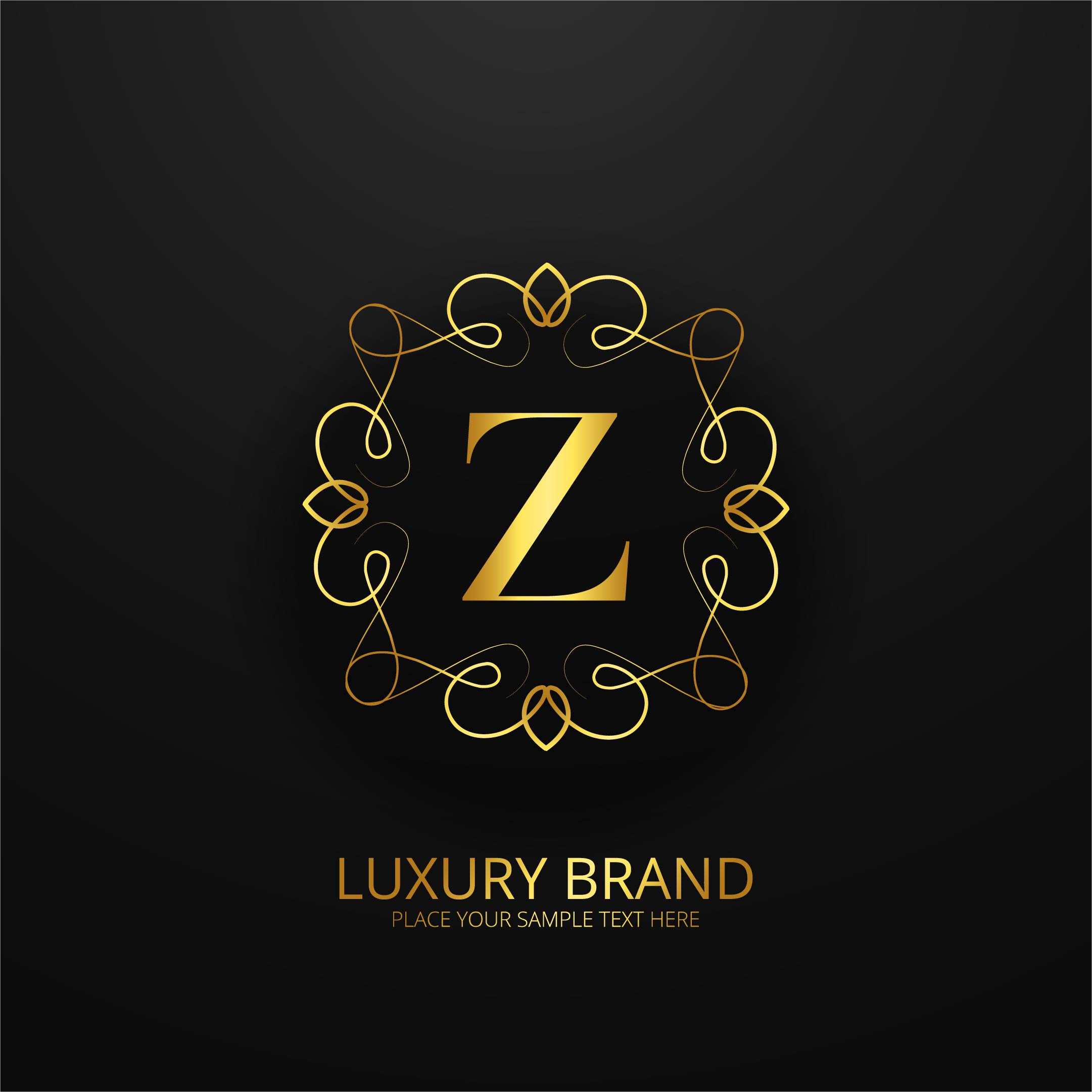 Z gold. Luxury бренд. Z логотип. Эмблема Luxury. Логотип лакшери брендов.