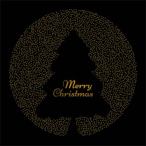 Merry Christmas greeting card colorful background vector