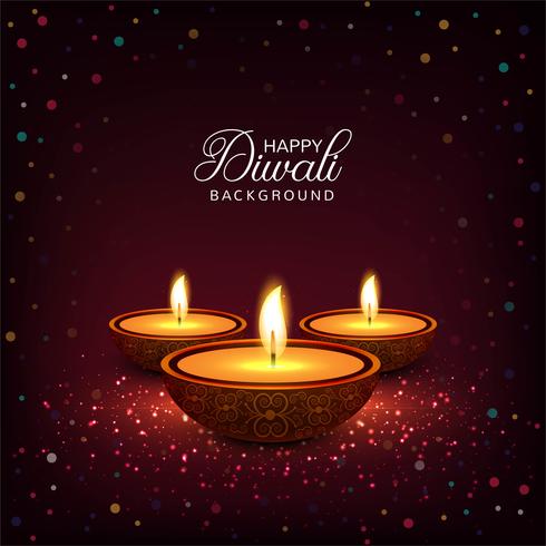 Happy Diwali Diya Oil Lamp Festival Colorful Card Background Download Free Vectors Clipart Graphics Vector Art