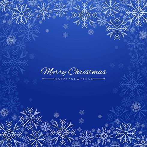 Merry Christmas greeting card colorful background vector