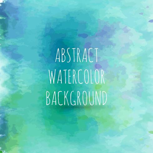 Abstract colorful watercolor stroke background vector