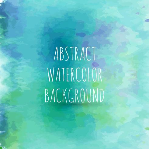 Abstract colorful watercolor stroke background vector