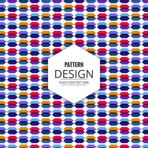 Abstract decorative seamless pattern design vector