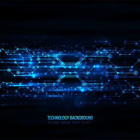 Abstract technology background design illustration vector