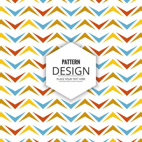 Abstract decorative seamless pattern design vector