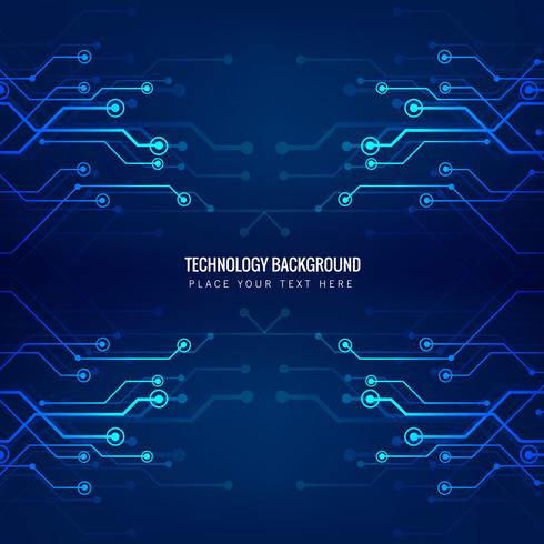 Abstract technology background design illustration vector