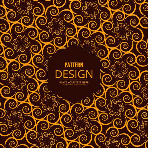 Abstract decorative seamless pattern design vector