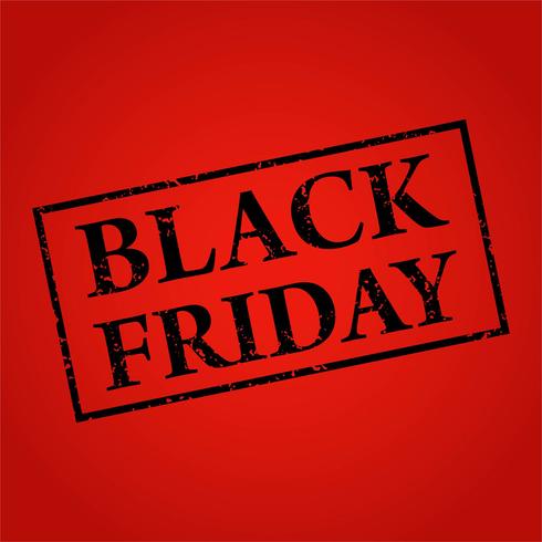 Abstract black friday sale poster design vector