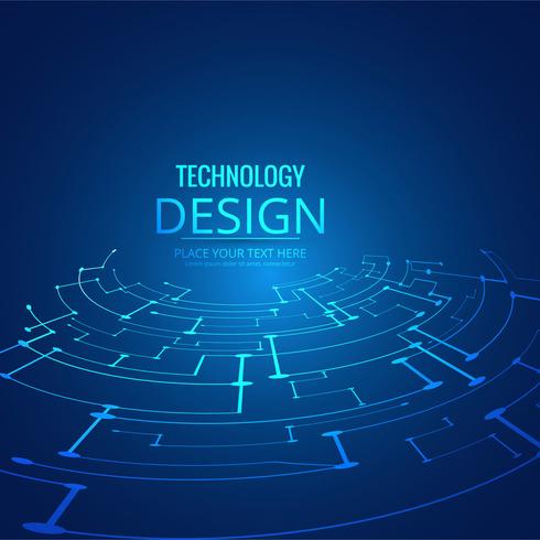 Abstract technology background design illustration vector