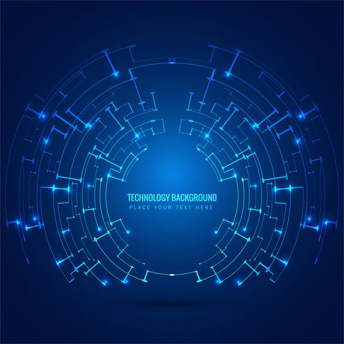Abstract technology background design illustration vector