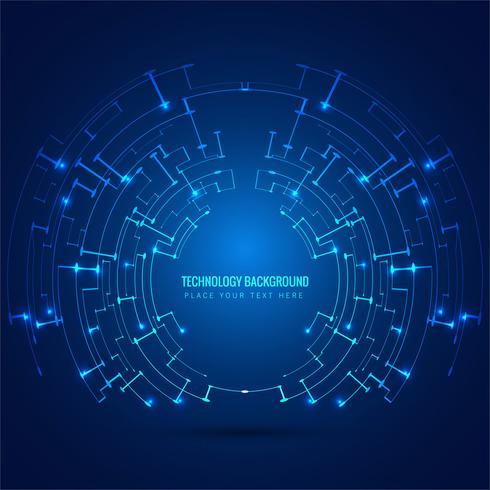 Abstract technology background design illustration vector