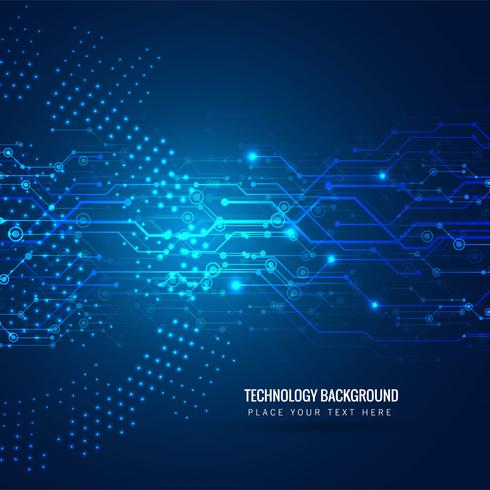 Abstract technology background design illustration vector