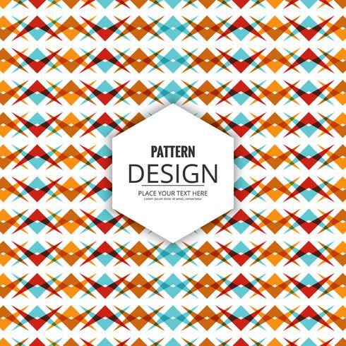 Abstract decorative seamless pattern design vector