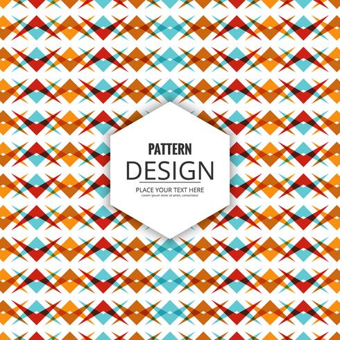 Abstract decorative seamless pattern design vector