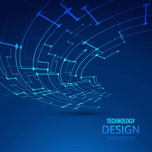 Abstract technology background design illustration vector