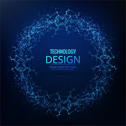 Abstract technology background design illustration vector