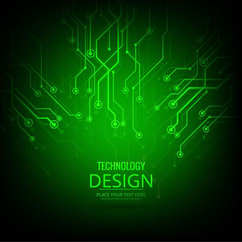 Abstract technology background design illustration vector