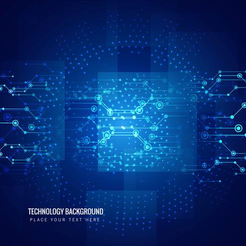 Abstract technology background design illustration vector