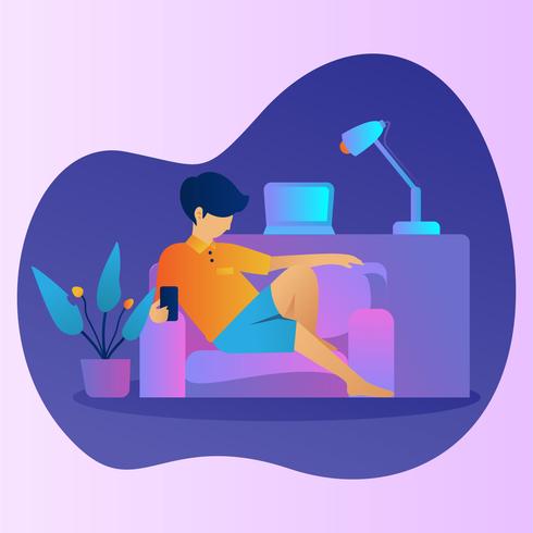 cozy settings vector