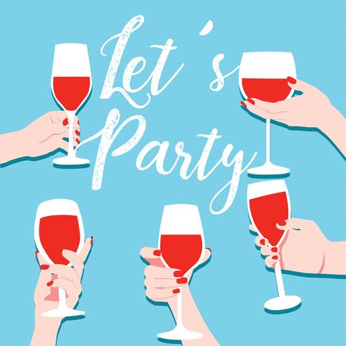 Parties Vector Design