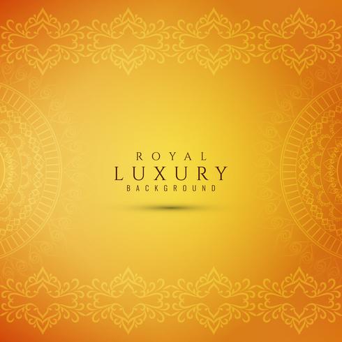 Abstract decorative luxury mandala background vector
