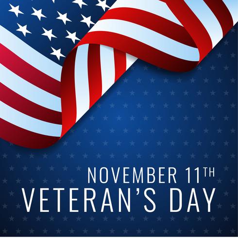 USA Veterans Day Design Template vector