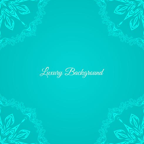 Abstract decorative luxury mandala background vector