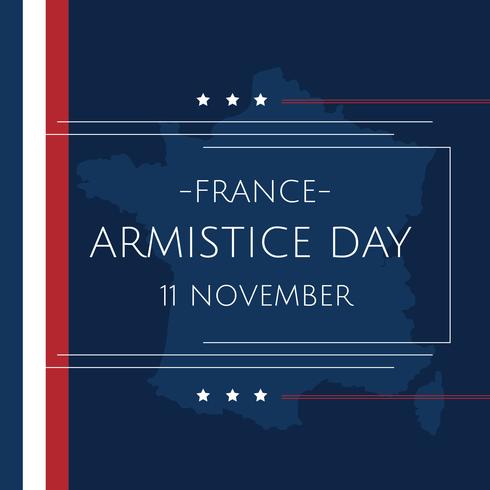 French Armistice Day vector