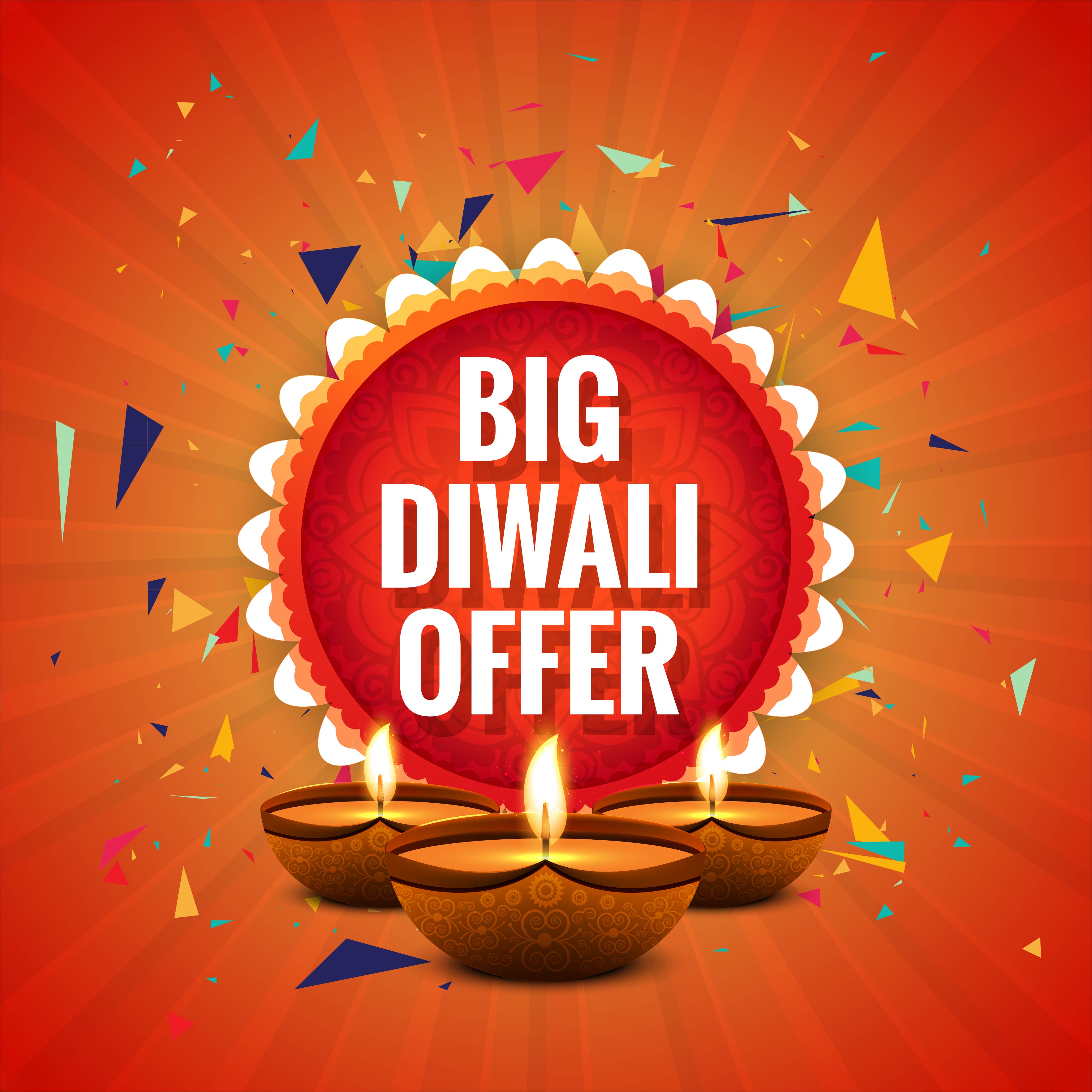 Diwali Offer Background Vector Art, Icons, and Graphics for Free Download