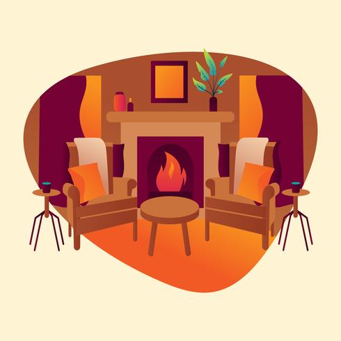 cozy settings vector