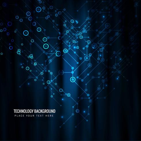 Abstract technology background design illustration vector