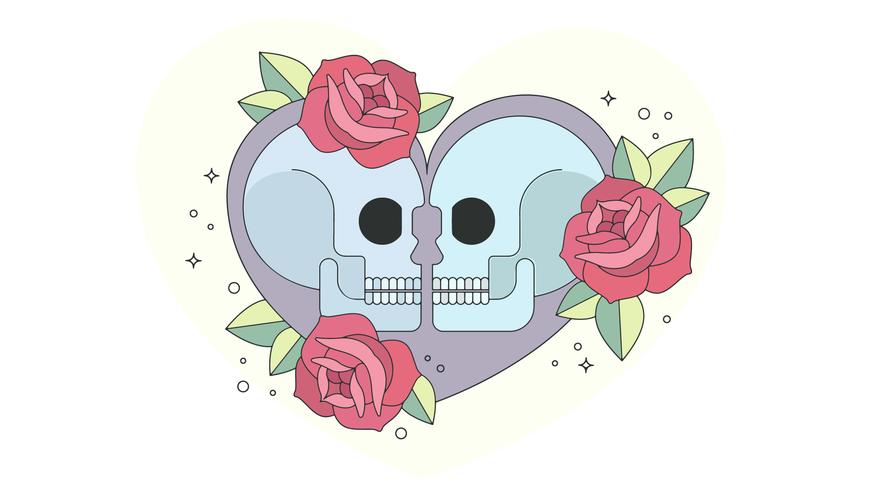 Love To The Bone Vector