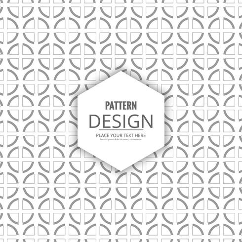 Abstract decorative seamless pattern design vector