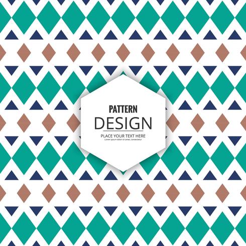 Abstract decorative seamless pattern design vector